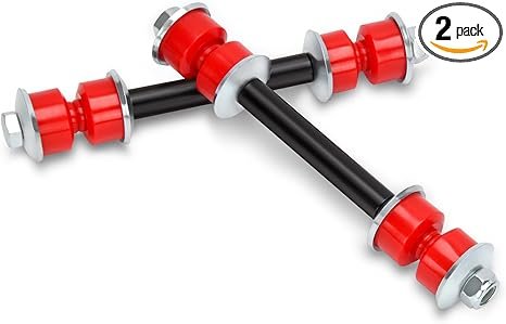 KSP Suspension Stabilizer Bar Link for Chevy GMC Silverado Sierra 1500, Front Sway Bar End Link for Escalade Avalanche Suburban Tahoe, Aftermarket Sway Stabilizer Link Replace OE K700538 K70043, 2PC
