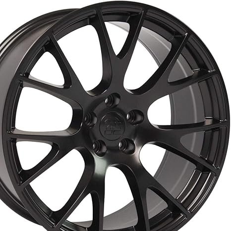 OE Wheels LLC 20 inch Rim Fits 5x115 Challenger Charger Magnum 300 DG15 20x9 Satin Black Wheels Hollander: 2528