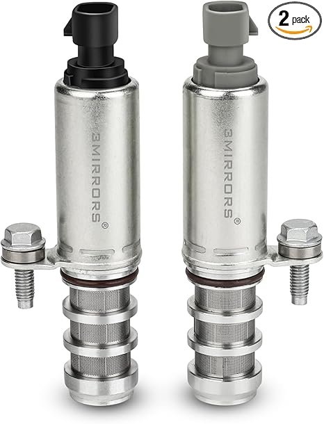 Intake & Exhaust Camshaft Position Actuator Solenoid Valve Compatible with Chevy GMC Malibu Cobalt Equinox HHR GM Terrain Pontiac G6 and More GM Vehicles 2.0L 2.2L 2.4L Replaces# 12655420 12655421