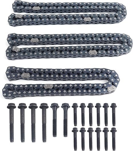 9-0753SVVT Engine Timing Chain Kit with VVT Sprocket Compatible with Buick Cadillac Chevrolet GMC Pontiac Saab Saturn Suzuki Acadia Traverse Enclave Caprice Equinox 2006-2015 Replace - Image 3