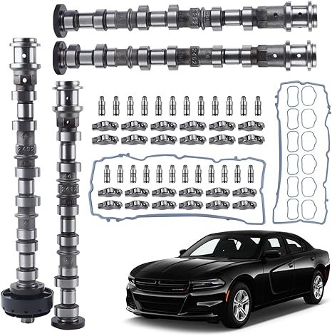 New Engine Camshafts Rockers Lifters Kit Compatible with 2011-2016 Chrysler Dodge Ram 3.6L V6 Engine 5184377AG 5184378AG 5184379AG 5184380AG