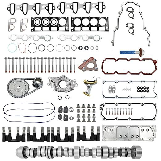 5.3 Non AFM DOD Disable Camshaft Lifters Head Gasket Set fits for 2007-2013 Chevy GMC Avalanche Silverado Suburban Sierra Yukon 5.3L Non VVT V8