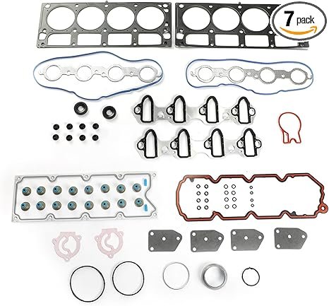 Head Gasket Set, Engine Cylinder Head Gasket Set HS 26190 PT-2 for Chevrolet Silverado 1500, for Chevrolet Trailblazer Colorado Avalanche, 2005-2014 GM 4.8L 5.3L LS Engines Cylinder Head Gasket Set
