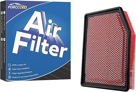 Engine Air Filter CA12404 Fits for 19-23 Chevrolet Silverado 1500/GMC Sierra 1500 21 22 23 Tahoe/Suburban/GMC Yukon Air Filter Replacement# 84121217